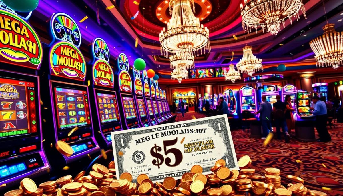 $5 Deposit Casino Mega Moolah